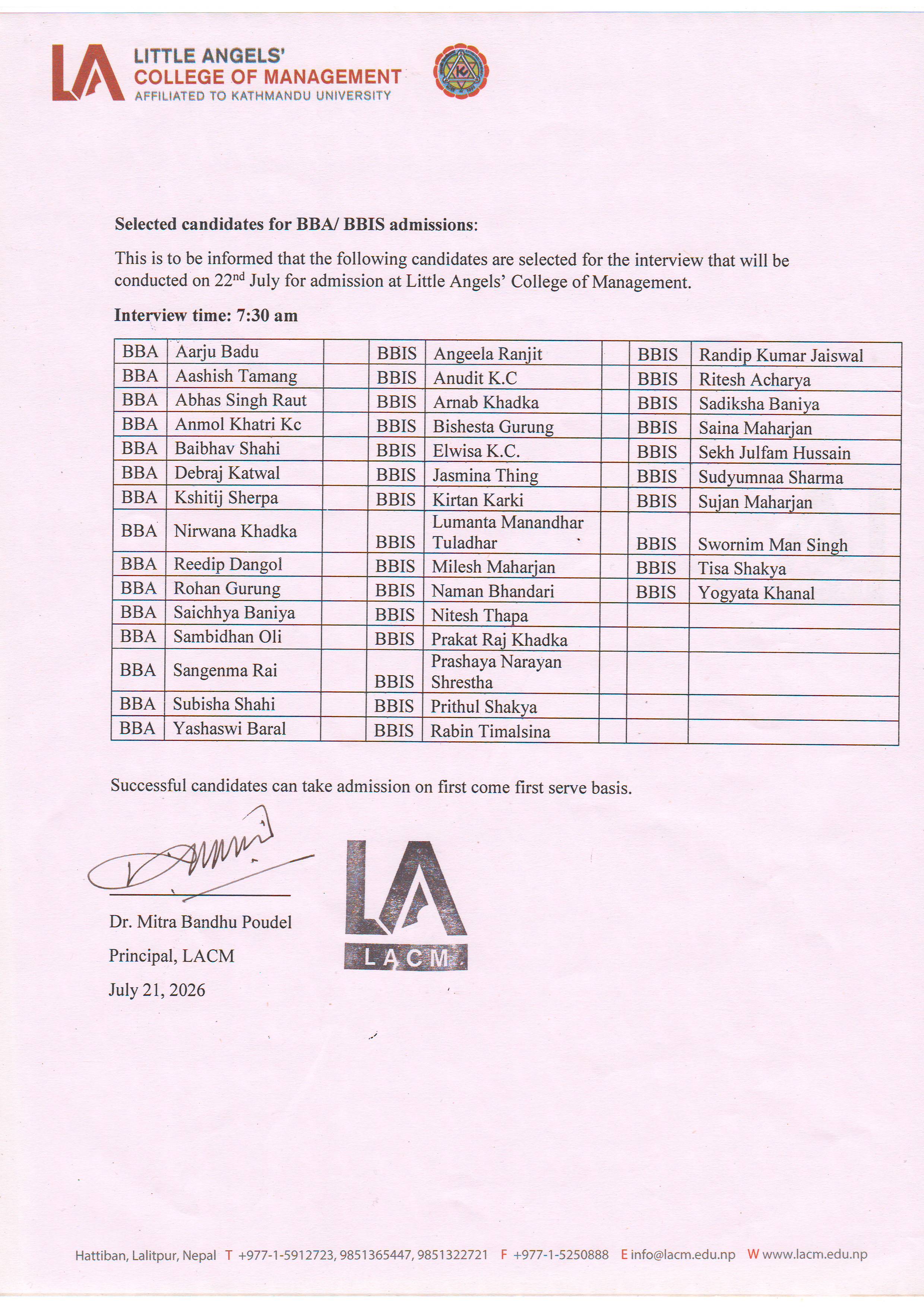 KUUMAT Result